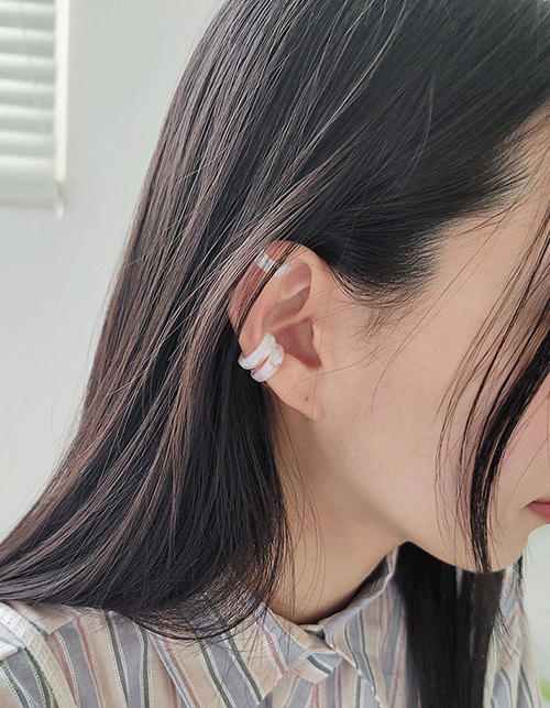3set clear earcuff (2 colors)