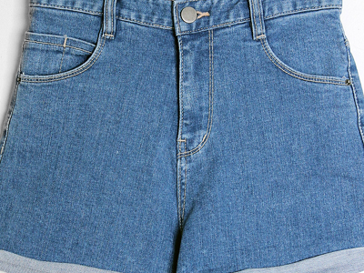 high waist denim shorts (2 colors/ 3 size)