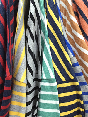 color X color stripe t-shirt (8 colors!)