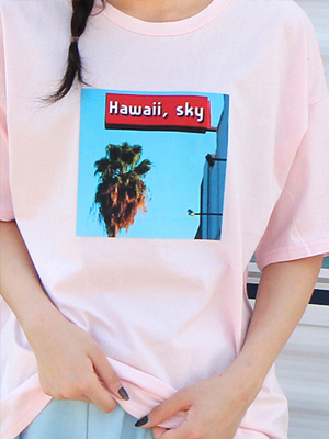 hawaii, sky T (3 colors)