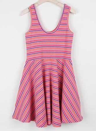 vintage stripe top&amp;dress&amp;skirt (3 colors)