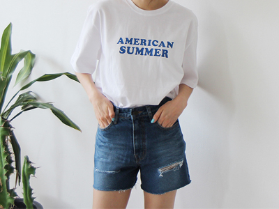 American summer t-shirt (4 colors)