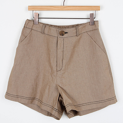 stich banding shorts (2 colors) 