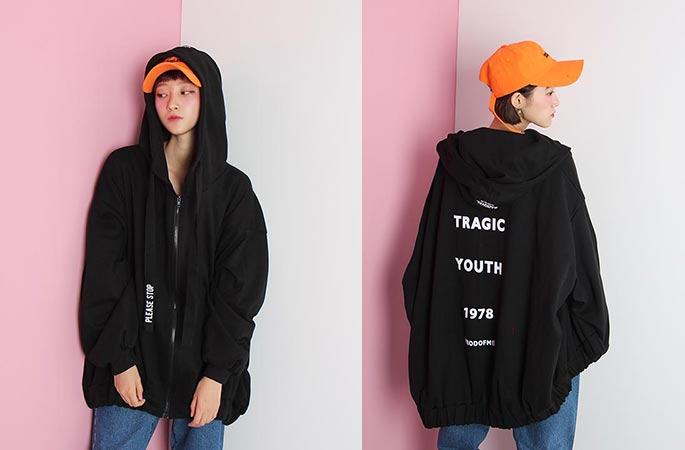 YOUTH 1978 balloon zip-up (2 colors) 