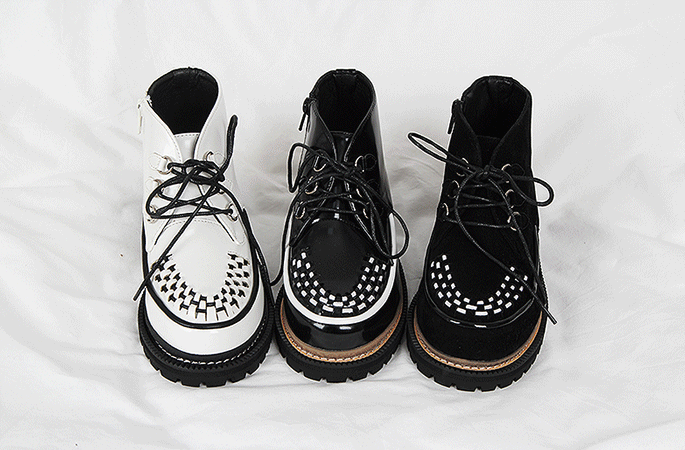 high clipper shoes (3 types)