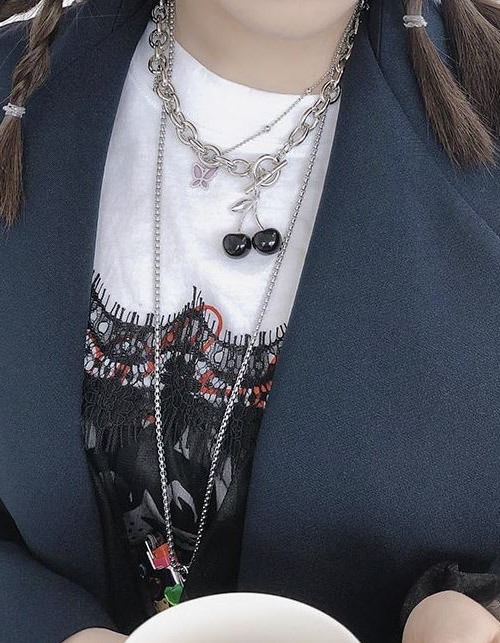 black cherry necklace