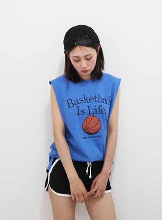 basketball sleeveless (only blue)