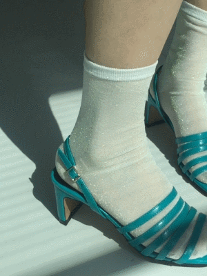 glitter socks (2 colors)