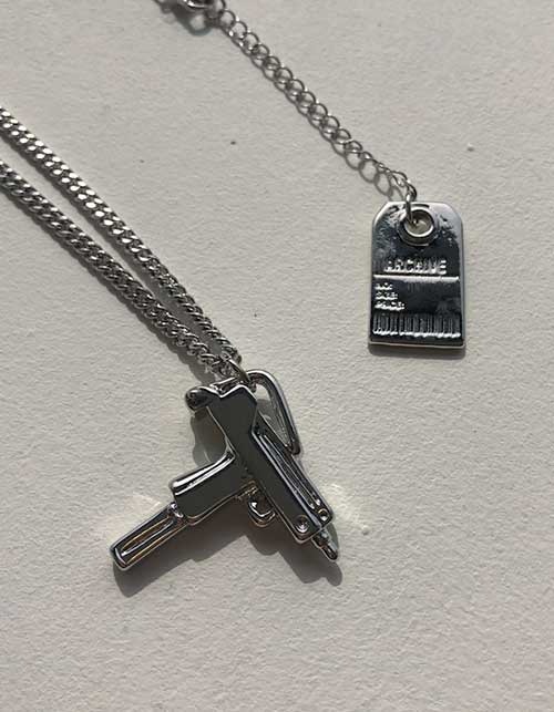gun necklace