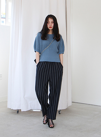 puff knit tops (6 colors!)