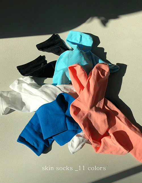 skin socks (11 colors!!)