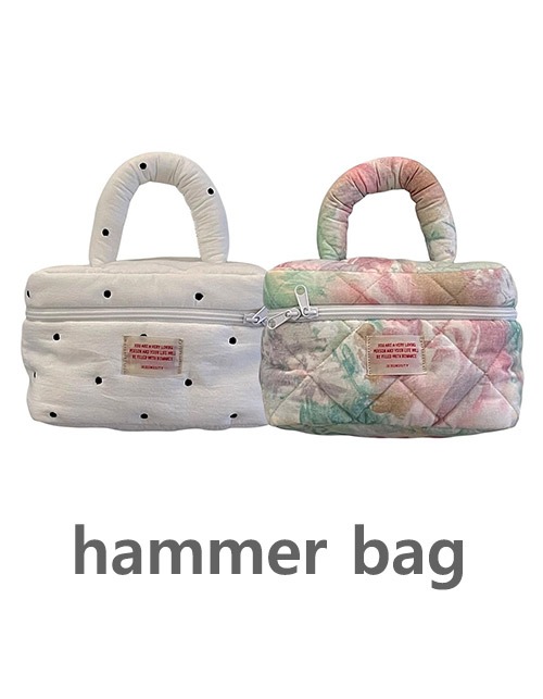 hammer bag (flower!)