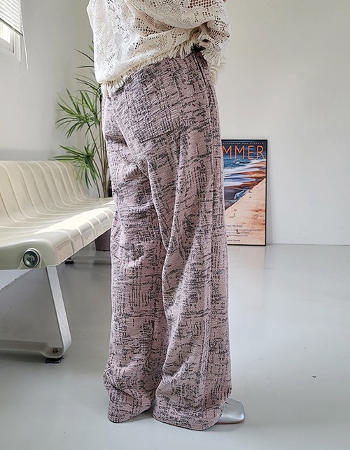 texture string pants (3 colors)
