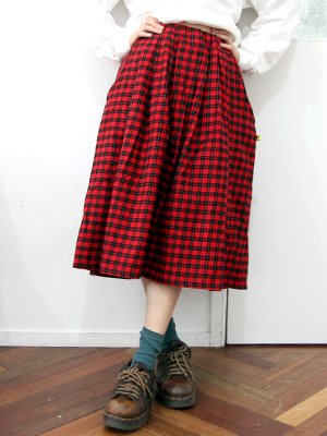 check long skirt (2color) 
