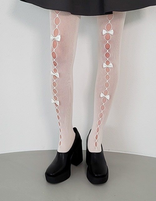 pigtail tights (2 colors)