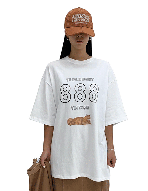 888 CAT T-shirts (2colors)