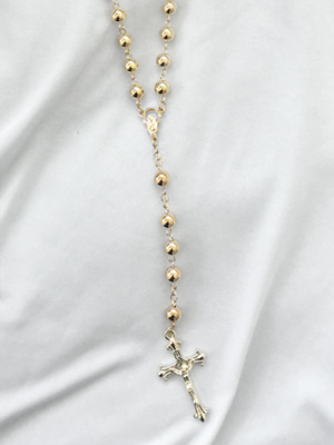 rosario cross long ball chain