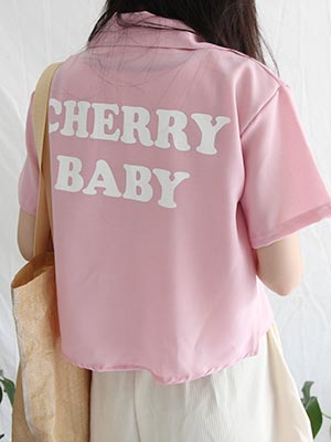 BABY crop shirt (3 colors)