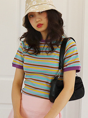 Wendy stripe T-shirt (4 colors)