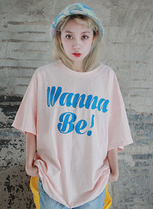 Wanna Be boxy T (4color)